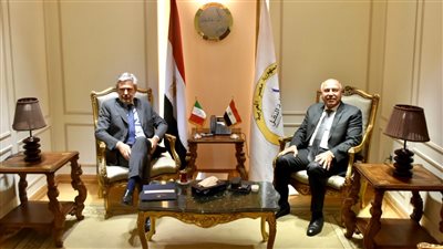 وزير النقل يبحث مع السفير الإيطالي مستجدات الخاص مشروع تسيير  وافتتاح خط سريع (رورو)
