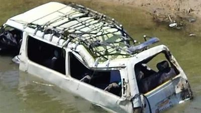 إصابة 10 أطفال في حادث إنقلاب سيارة بالبحيرة 