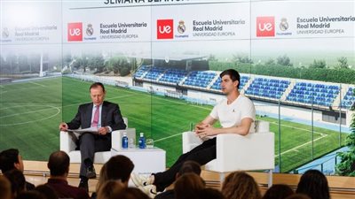 كورتوا: دوري أبطال اوروبا هدف ريال مدريد في كل عام 