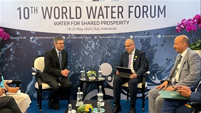 وزير الري: عدم وجود إدارة مستدامة وتعاونية لمياه الأنهار المشتركة يؤدي لخلافات 