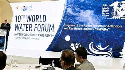 وزير الري يشارك فى جلسة التقدم المحرز في مبادرة التكيف مع المياه 