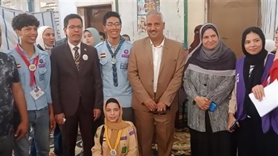 رئيس جامعة بنها يتفقد القافلة الطبية المتكاملة بمركز شباب قلما