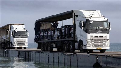 الأمم المتحدة تكذب القيادة الأمريكية الوسطى حول دخول المساعدات من الرصيف البحرى