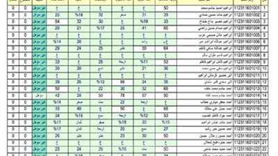 نتائج السادس الابتدائي 2024 الدور الأول بعموم محافظات العراق عبر موقع الوزارة