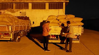   إحباط محاولة تهريب 15 طن أقماح محلية بالبحيرة 