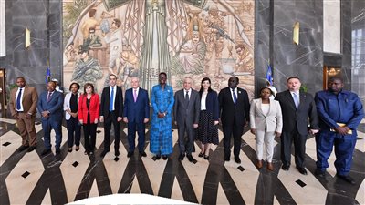 جبالي يلتقي رئيسة الاتحاد البرلماني الدولي بمقر البرلمان بالعاصمة الإدارية