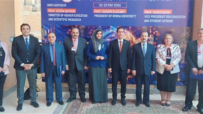 إنطلاق فعاليات المؤتمر السنوى الثالث للدراسات العليا في العلوم التطبيقية بجامعة بنها