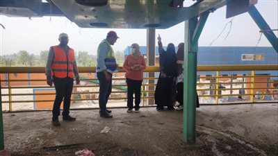 محافظ الدقهلية يتابع لجان المرور على مصانع تدوير المخلفات