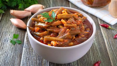 الفاصوليا الخضراء بزيت الزيتون  | وصفات صحية 