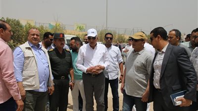 محافظ الجيزة يتفقد ميدان الرماية وطريق الجيش وميدان المتحف ٢