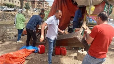 محافظ الدقهلية يتابع جهود رفع الإشغالات بمركز المنصورة 