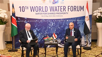 وزير الري : استمرار مصر خلال رئاستها للأمكاو لتوطيد وحدة القارة الإفريقية