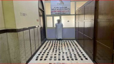 ضبط كمية من المواد المخدرة بحوزة عنصر إجرامى بالإسكندرية 