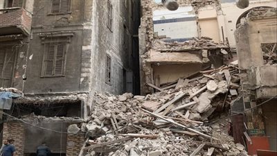  انهيار عقارات الإسكندرية عرض مستمر| تفاصيل 