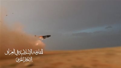 المقاومة العراقية تنشر مشاهد إطلاق مسيرة تجاه هدف عسكري في الجولان