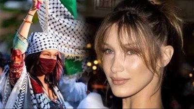 فلسطين حرة للأبد.. بيلا حديد تكسر قواعد كان وترتدي 