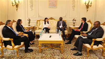 المشاط تناقش مع نائب رئيس مجموعة البنك الدولي مشروع «التحول الزراعي الموائم للمناخ»