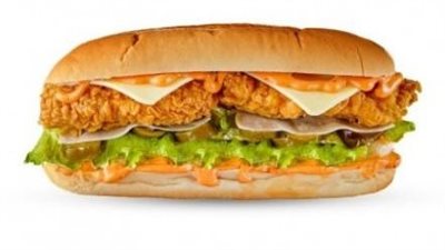 طريقة تحضير ساندويش الزنجر بالخبز الفرنسي