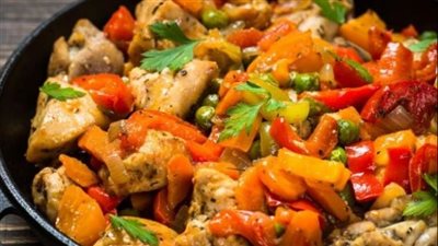 طريقة عمل الكانتون بصدور الدجاج