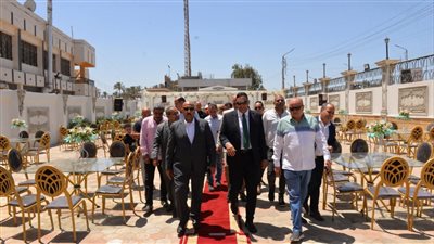 محافظ الدقهلية يفتتح حديقة المنزلة العامة بعد إعادة تطويرها 