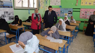 وكيل تعليم جنوب سيناء يتفقد امتحانات الدبلومات الفنية