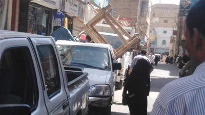 حملات مكثفة لرفع الإشغالات والإعلانات غير المرخصة بابو تشت 