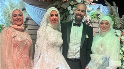 دعاء عامر تريند.. احتفلت بزفاف نجلها بحضور نجوم الفن والإعلام 