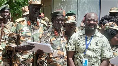 بعد ازمة السودان|تدريب 51 ضابطا من القوات الموحدة على حماية الطفل بواو