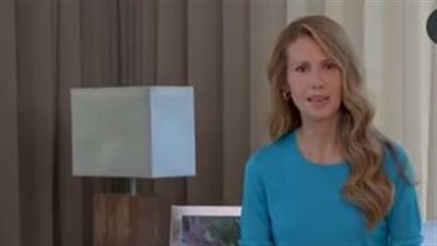 بعد إصابتها بسرطان الدم.. رسالة أسماء الأسد قبل خضوعها للعلاج الكيماوي (فيديو) 