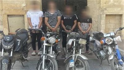تجديد حبس تشكيل عصابي تخصص في سرقة الدراجات النارية بدار السلام