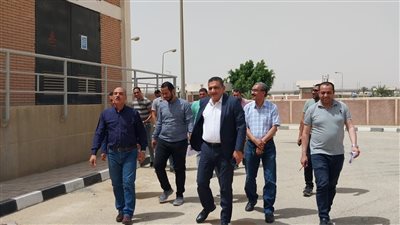 مساعد نائب رئيس هيئة المجتمعات العمرانية يتفقد محطات الصرف بمدينة بدر
