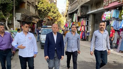 نائب محافظ القاهرة يشن حملة لإعادة الانضباط لمنطقة الكوربة 