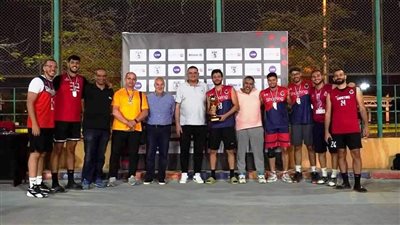 سلة الصيد تتوج ببطولة الدورى العام 3X3 تحت 23 سنة 
