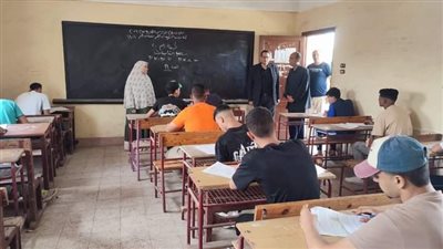وكيل تعليم الغربية يتفقد اللجان في ثاني أيام امتحانات الدبلومات الفنية