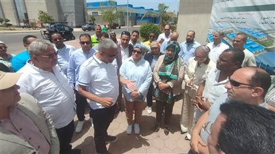 محلية النواب يتفقد مجمع الصناعات الصغيرة والمتوسطة بالبحر الأحمر