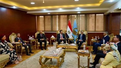 رئيس الاعتماد والرقابة الصحية يبحث التعاون المشترك لاعتماد المنشآت الصحية بالمحافظة