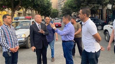 حملات مكثفة لإعادة الانضباط في مصر الجديدة برئاسة نائب المحافظ 