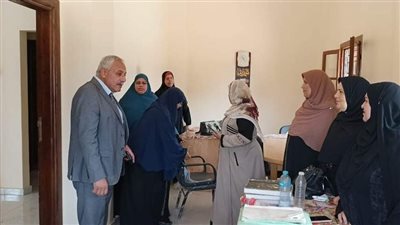 وكيل زراعة الغربية يتفقد سير العمل بالمجمع الزراعى بسندبسط