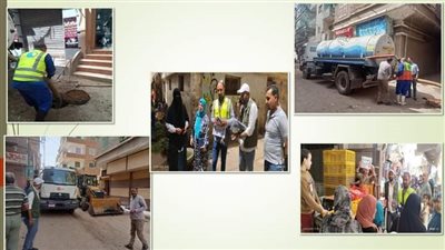 قافله مائية لخدمة أهالي قرية العدلية ببلبيس 