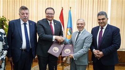 بروتوكول تعاون بين جامعة طنطا والهيئة العامة للاعتماد والرقابة الصحية