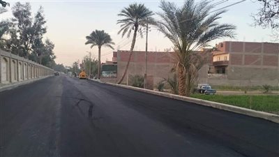 رفع كفاءة ٦ طرق حيوية في محافظة الجيزة