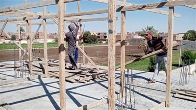  إزالة 6 حالات تعد على الأراضي الزراعية وبناء بدون ترخيص بدشنا