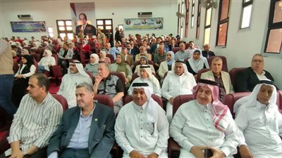 محافظ شمال سيناء يشهد الندوة التثقيفية بجامعة العريش