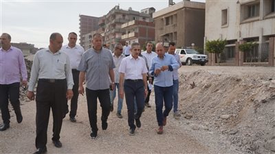 محافظ الغربية يتابع الموقف التنفيذي لمحور النعناعية وكورنيش كفر الزيات