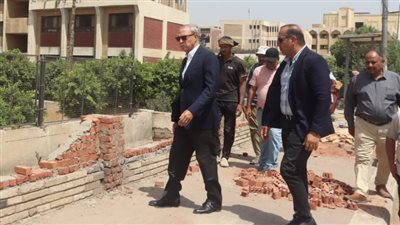 محافظ القليوبية يتفقد أعمال تطوير مستشفى طوخ المركزي
