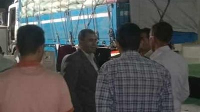 ضبط سيارة محملة بـ 35 طن قمح دون تصريح بالمنيا