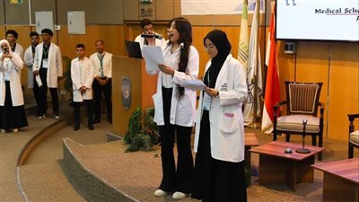 طلاب برنامج الطب بجامعة الإسكندرية الأهلية ينظمون يوم ثقافى ترفيهي