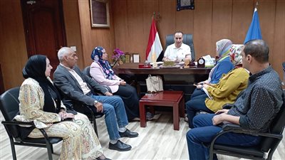 وكيل صحة البحيرة يلتقي بمديري العموم لبحث المشاكل والعمل على حلها 