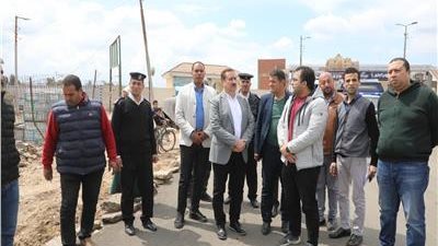 محافظ المنوفية يتفقد المشروعات التنموية والخدمية بمدينة الشهداء