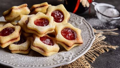 طريقة عمل سابليه فرنسي بمربى الفراولة| مفيد وشهي